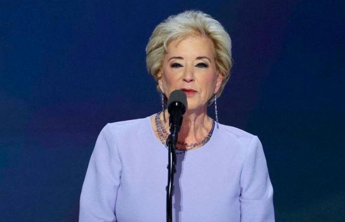 Donald Trump ernennt Linda McMahon zur Bildungsministerin