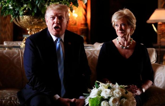 Donald Trump wählt die ehemalige WWE-Chefin Linda McMahon zu seiner Bildungsministerin | US-Nachrichten