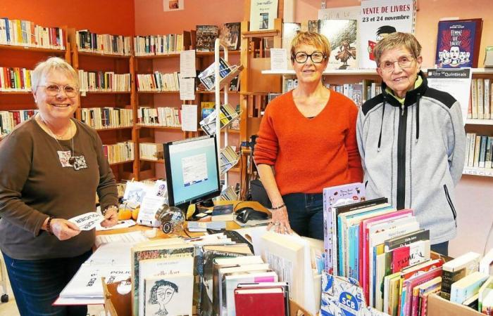 Bücher zu günstigen Preisen in der Quintin-Bibliothek, dieses Wochenende vom 22. und 23. November