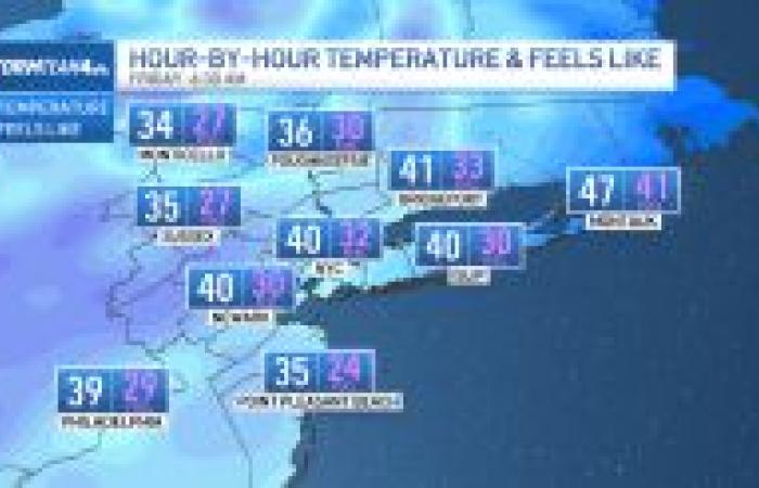 Einige Gebiete, in denen man die ersten Flocken der Saison sehen kann – NBC New York