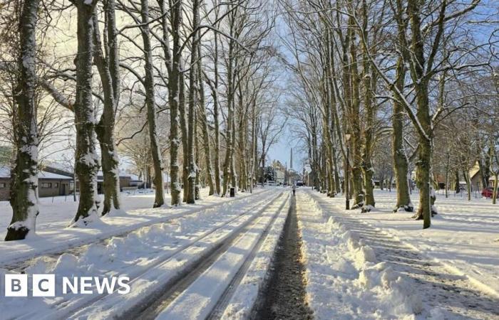 Schulen geschlossen, da die Schnee- und Eiswarnung verlängert wird