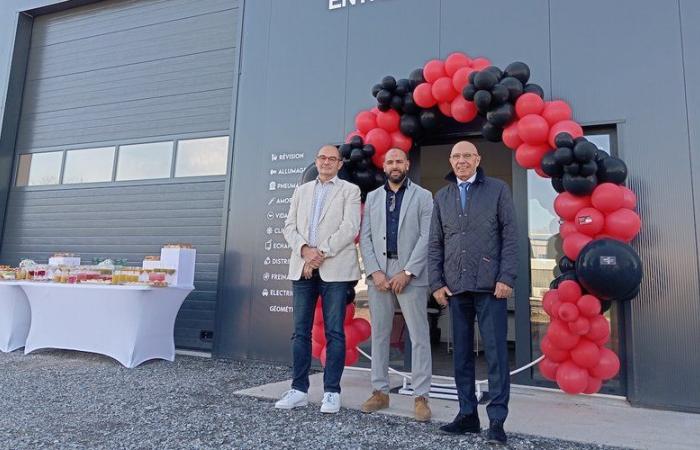 Gaillac. Jawad eröffnet zwei Jahre nach dem Brand eine neue Garage