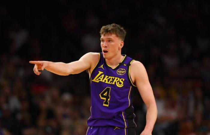 Dalton Knecht war für die Lakers besser als angekündigt