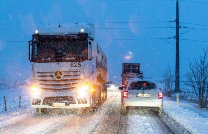 Schnee und niedrige Temperaturen: Das Land ist in Alarmbereitschaft wegen rutschiger Bedingungen