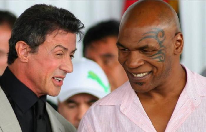 Für Sylvester Stallone spielte Mike Tyson eine Komödie gegen Jake Paul