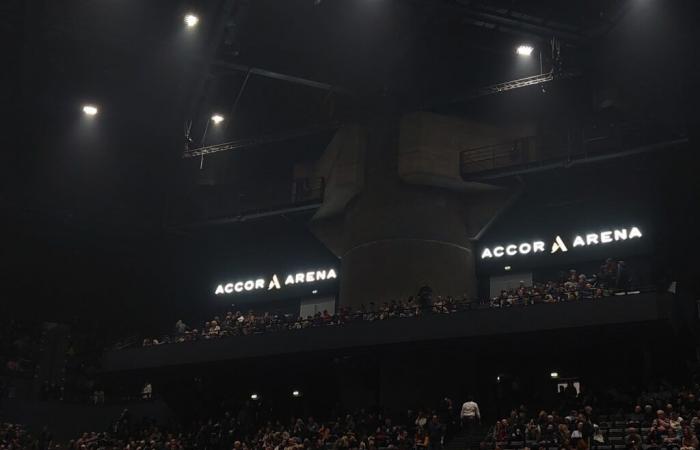 Pierre Garnier bei einem Konzert in der Accor Arena in Paris im Dezember 2025