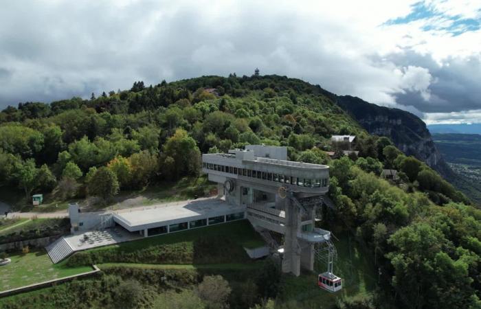 Die Seilbahnstation Salève in Haute-Savoie gewinnt einen sehr prestigeträchtigen Architekturpreis