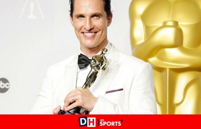 Als Matthew McConaughey das Plakat zum Film „How to Get Dumped in 10 Lessons“ noch einmal besucht … aber ohne Hose!