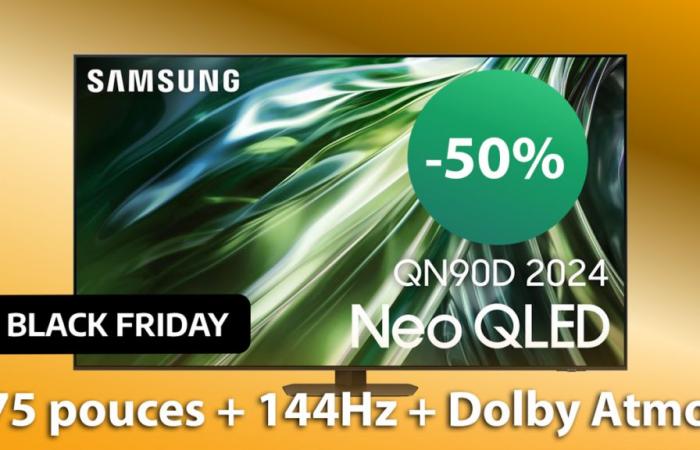 Black Friday TV 4K: Dieser 75-Zoll Samsung NeoQLED verliert buchstäblich 1.500 €!!