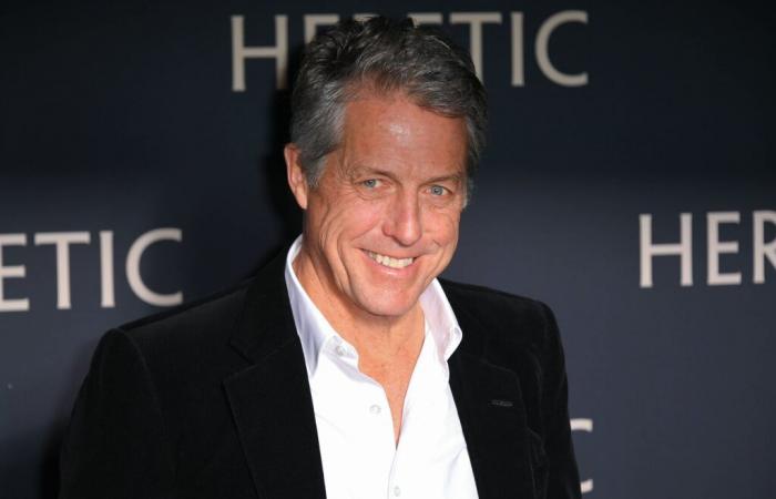 Hugh Grant, charmanter denn je bei der Premiere von „Heretic“ im Grand Rex