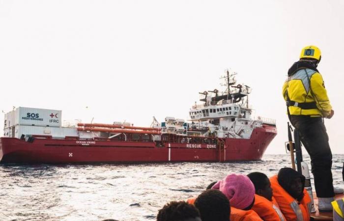 In Paris hört die Solidarität auf, um Leben auf See zu retten