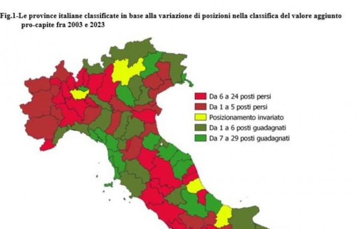 Wo wird der meiste Reichtum produziert? Die Karte des „Mehrwerts“ in Italien und das Ranking (das Mailand und den Süden belohnt)