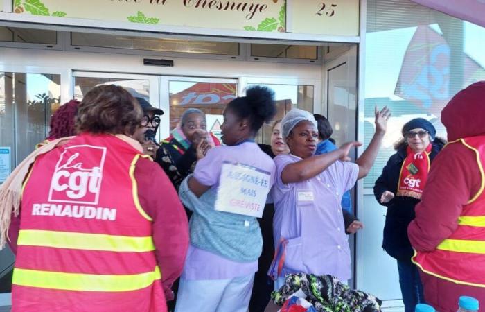 „Das Leid ist spürbar“: in Suresnes, 46. Streiktag im Pflegeheim La Chesnaye