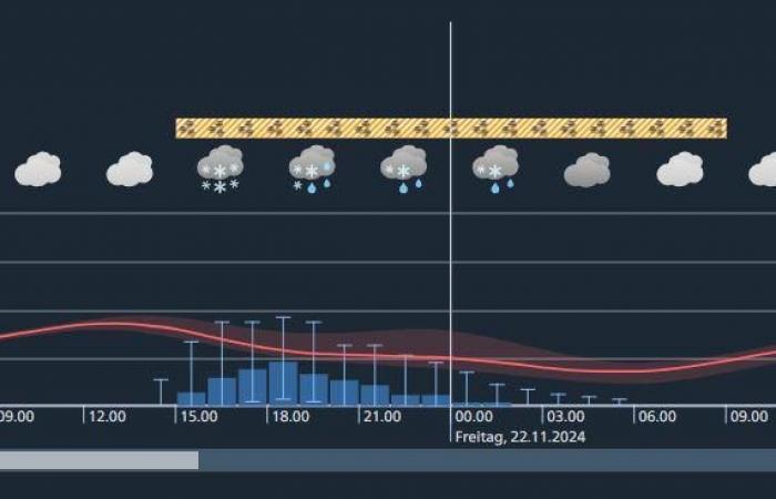 Schneefall Schweiz: Sogar im Flachland sind 30 Zentimeter möglich