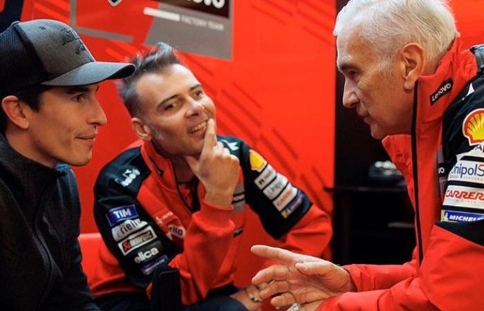 MotoGP, Gigi Dall’Igna, Ducati: „Was Marc Marquez mit der GP23 gemacht hat, ist unbeschreiblich“