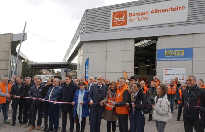 Isère Food Bank: Neue Räumlichkeiten eingeweiht