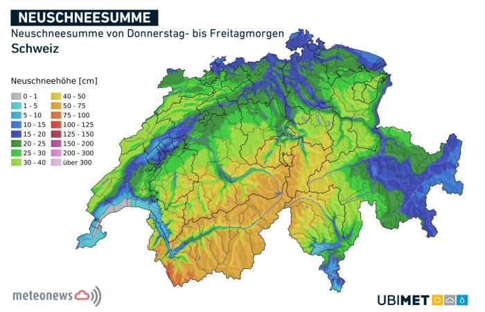 Am Donnerstag in der zweiten Tageshälfte im Flachland Wintereinbruch! (20. November 2024)