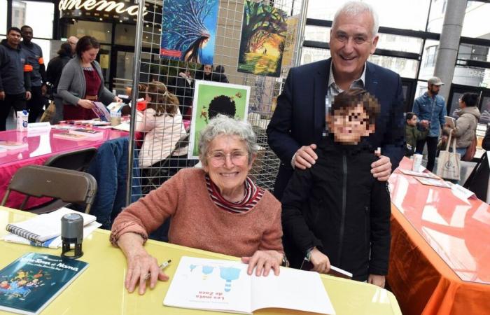 Bernadette Després, der Star der Buchmesse Boulogne-Billancourt 2023