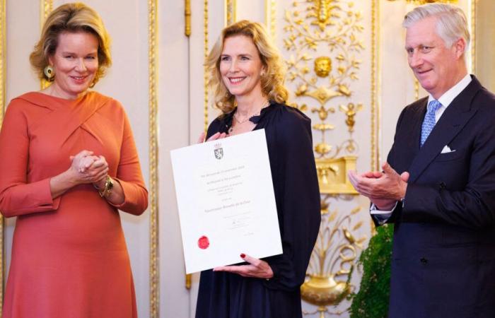 König Philippe und Königin Mathilde begrüßen ihre neuen Lieferanten am Hof