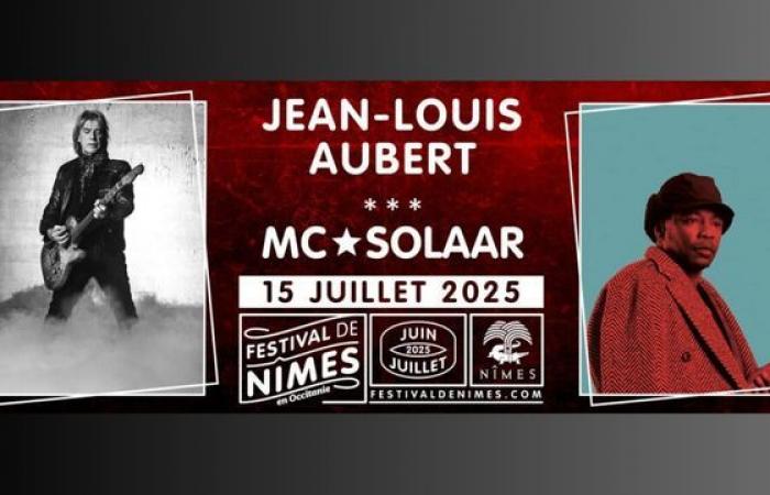 Jean-Louis Aubert und MC Solaar im Konzert in der Arena