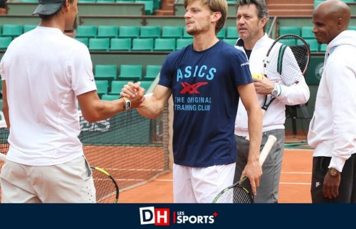 Mit Thierry Van Cleemput, Olivier Rochus und David Goffin schlagen Rafael Nadal: „Ein unvergleichlicher Ball, Hölle, ein Albtraum“