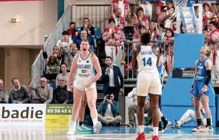 Historischer Abend für Basket Landes, qualifiziert mit Bourges für die zweite Runde!