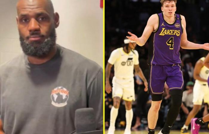 „Alle nannten mich einen Lügner“ – LeBron James offenbart seine wahren Gefühle gegenüber Dalton Knecht, nachdem der Lakers-Rookie Geschichte geschrieben hat