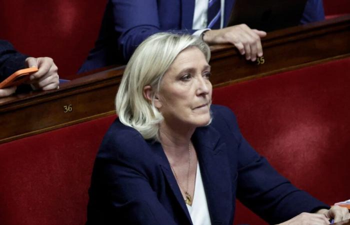 Marine Le Pen warnt davor, dass die RN für Zensur stimmen wird, „wenn die Kaufkraft der Franzosen amputiert wird“