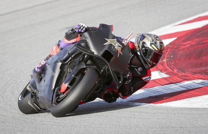 MotoGP, Barcelona-Test, Jorge Martin: Vielversprechende erste Runden auf der Aprilia, aber einige Anpassungen sind notwendig