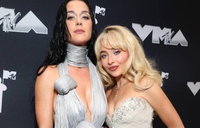 Katy Perry feiert Sabrina Carpenters „Sweet“ Los Angeles Show