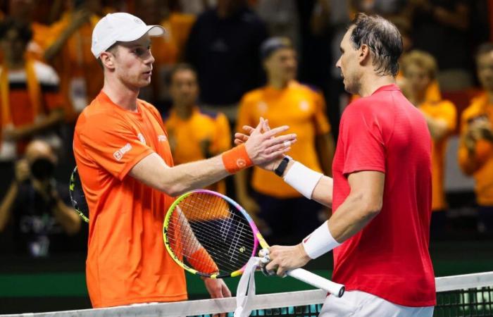 „Es war ein emotionales Spiel“, gesteht Botic Van de Zandschulp, der letzte Mann, der Rafael Nadal besiegte