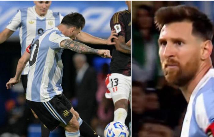 Lionel Messi greift einen gegnerischen Verteidiger an und verrät einen legendären Satz (Video)