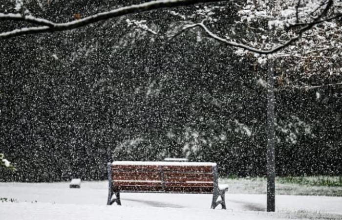 Die Temperaturen sinken an diesem Donnerstag weiter, da Schnee fällt