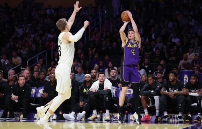 Dalton Knecht ist verrückt, um den Lakers zu helfen, Jazz zu schlagen und im Emirates NBA Cup ungeschlagen zu bleiben