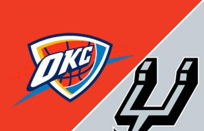 Spurs 110-104 Thunder (19. November 2024) Spielrückblick