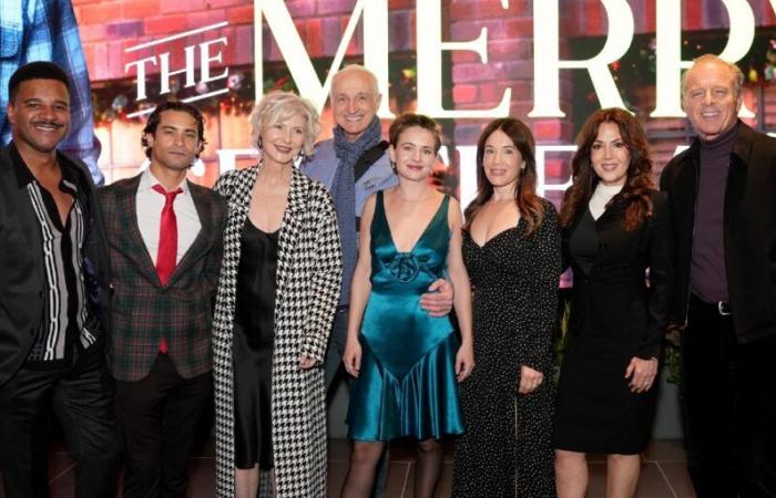 Britt Robertson, Hayley Mills und andere nehmen an der Vorführung von THE MERRY GENTLEMEN teil