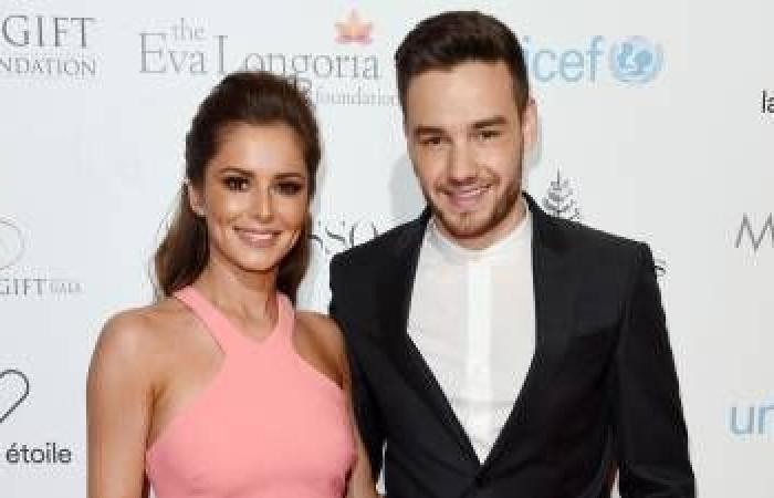 Cheryl Cole hält ihren Kopf gesenkt, während sie an der Beerdigung von Liam Payne teilnimmt