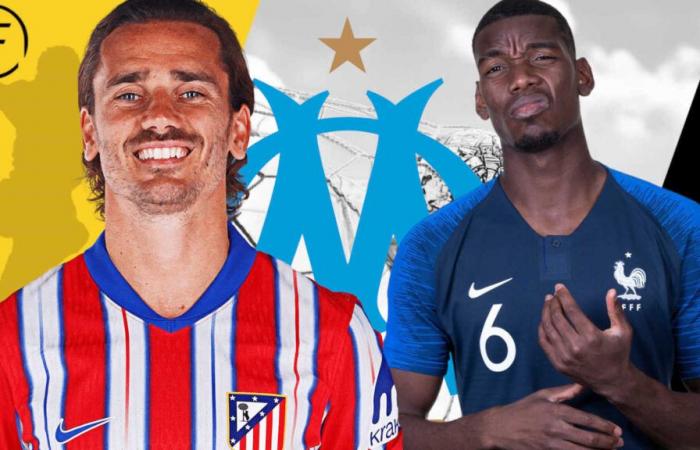 Pogba und Griezmann, tolle Neuigkeiten in Marseille!