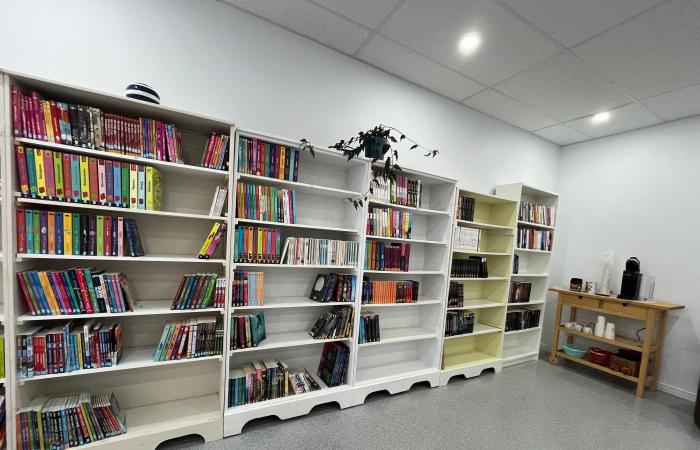 Eine umgestaltete Bibliothek in Grand-Saint-Esprit