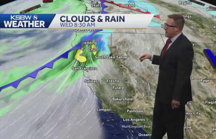 Bis Mittwoch ist an der Central Coast mit Regen zu rechnen