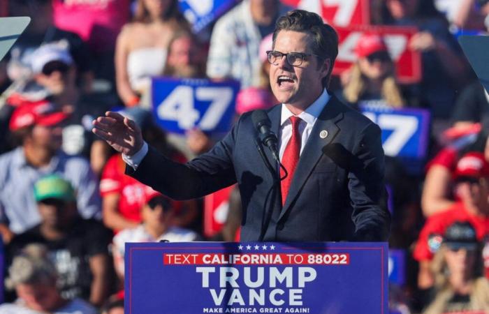 Der umstrittene Matt Gaetz gibt es auf, Justizminister von Donald Trump zu werden