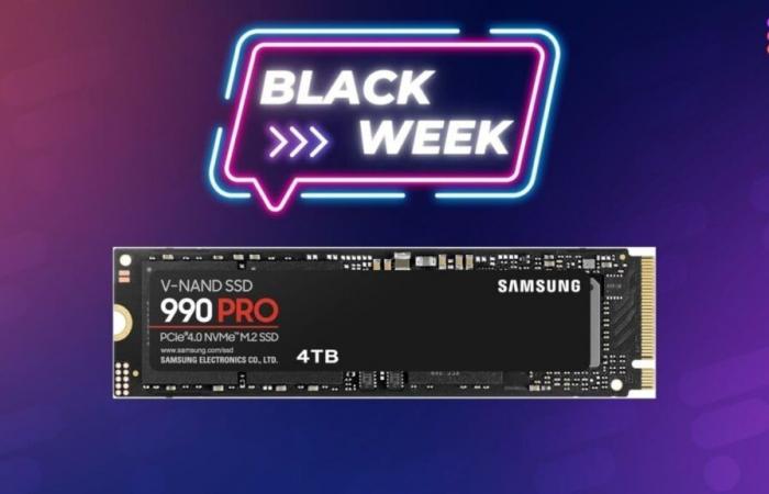 Der Preis dieser leistungsstarken 4-TB-NVMe-SSD sinkt während der Black Friday-Woche