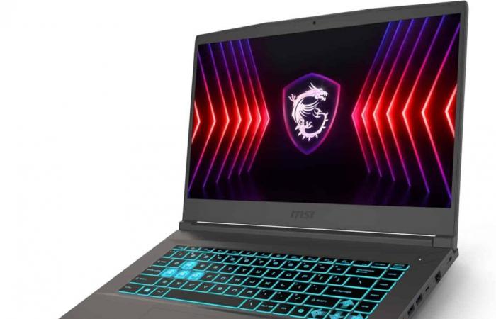 Aktion 799 € MSI Thin 15 B13VF-2679FR, kreativer Gaming-Laptop-PC 15″ 144 Hz dünnes und leichtes Aluminium-Ultrabook mit Intel Core i5-H und RTX 4060 zum Spielen und Erstellen