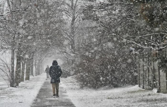 Unwetterwarnung des DWD vor „starkem Schneefall“