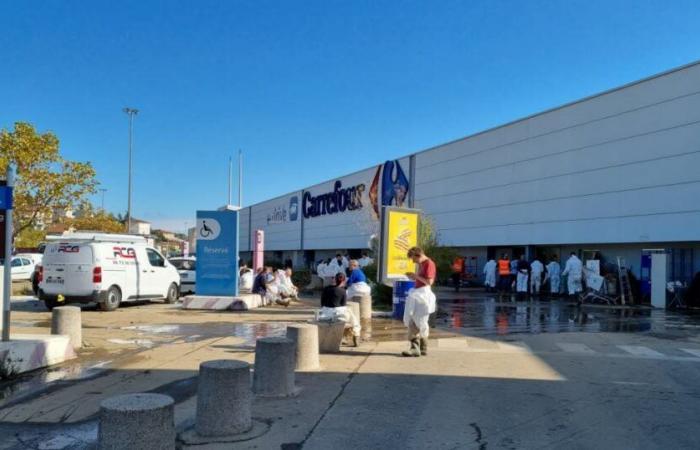 Metropole Lyon. Am Vorabend der Wiedereröffnung ruft die Gewerkschaft Carrefour Givors zum Streik auf