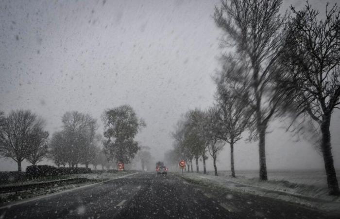 Wetter: In Paris und auf der Île-de-France schneit es, nach der Bretagne und der Normandie folgen Sie unserem Livestream