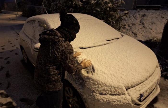 Ein Teil Frankreichs liegt unter Schnee, 56 Departements stehen unter orangefarbener Wachsamkeit