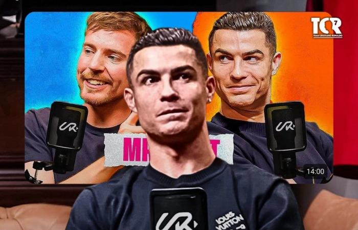 Cristiano Ronaldo „bricht das Internet“, als neues Video mit YouTube-Superstar innerhalb von 30 Minuten 1 Million Aufrufe erreicht