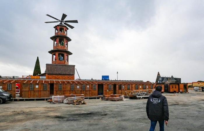 Weihnachtsdorf Barcarès: Gastronomen in beschädigten Chalets konnten ihre Aktivitäten erst ab dem 30. November aufnehmen