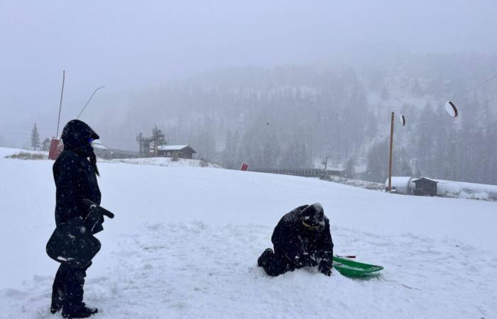 Sturm Caetano: Starker Schneefall in den Skigebieten der Alpes-Maritimes an diesem Donnerstag, entdecken Sie die Bilder